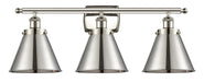 Innovations - 916-3W-PN-M13-PN - Three Light Bath Vanity - Ballston Urban - Polished Nickel