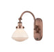 Innovations - 918-1W-AC-G321 - One Light Wall Sconce - Franklin Restoration - Antique Copper