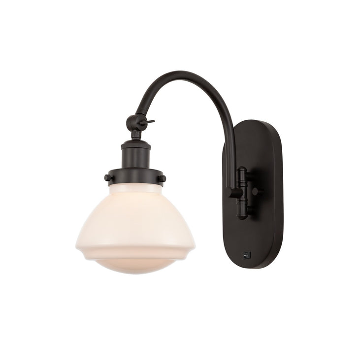 Innovations - 918-1W-OB-G321 - One Light Wall Sconce - Franklin Restoration - Oil Rubbed Bronze