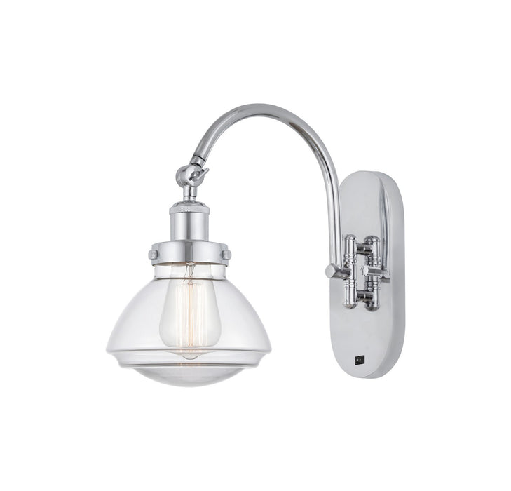 Innovations - 918-1W-PC-G322 - One Light Wall Sconce - Franklin Restoration - Polished Chrome