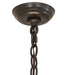 Meyda Tiffany - 271680 - 12 Light Pendant - Fleur-De-Lite - Timeless Bronze