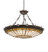 Meyda Tiffany - 271680 - 12 Light Pendant - Fleur-De-Lite - Timeless Bronze