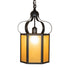 Meyda Tiffany - 272969 - One Light Pendant - Mt. Carmel Chapel - Solar Black