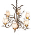 Meyda Tiffany - 270774 - Six Light Chandelier - Bordeaux - Antiquity