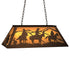 Meyda Tiffany - 274122 - Six Light Pendant - Rustlers - Timeless Bronze