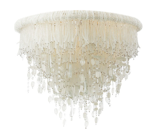 Crystal Reign Three Light Flush Mount