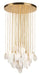 Metropolitan - N9621 - Eight Light Pendant - Constaledo - Brass