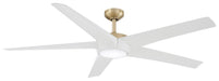 Minka Aire - F767L-SBR/WHF - 64 Inch Ceiling Fan - Skymaster - Flat White