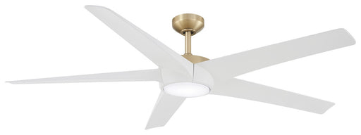 Minka Aire - F767L-SBR/WHF - 64 Inch Ceiling Fan - Skymaster - Flat White