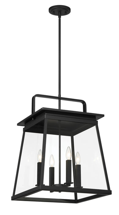 Minka-Lavery - 73216-66A - Four Light Outdoor Hanging Lantern - Isla Vista - Coal