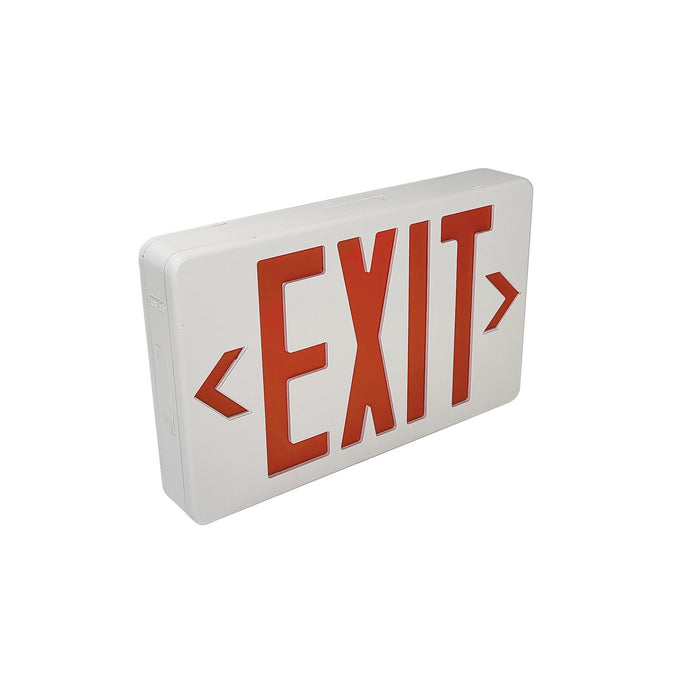 Nora Lighting - NX-603D-LED - LED Exit Sign - Exit - White