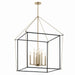 Kichler - 52628CPZ - Eight Light Foyer Pendant - Eisley - Champagne Bronze