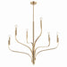 Kichler - 52673CPZ - Six Light Chandelier - Livadia - Champagne Bronze