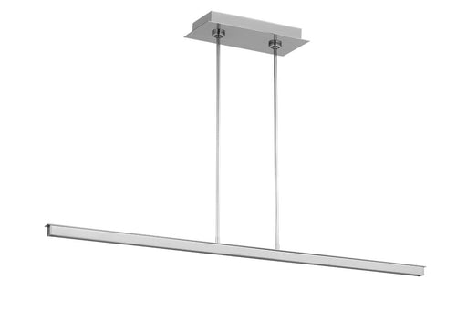 Stagger LED Linear Suspension Polished Stainless Steel