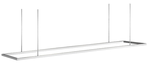 Stagger LED Linear Suspension Polished Stainless Steel