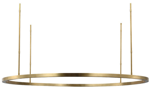 Visual Comfort Modern - MDCH54027HAB - LED Chandelier - Stagger - Hand Rubbed Antique Brass