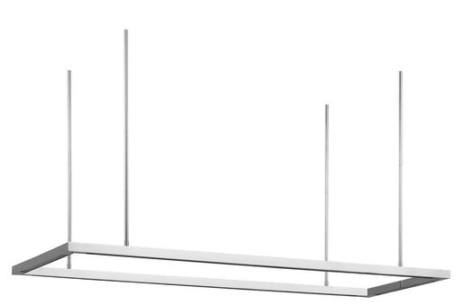 Stagger LED Linear Suspension Polished Stainless Steel