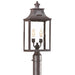 Troy Lighting - P9003-SFB - Two Light Post Lantern - Newton - Soft Off Black