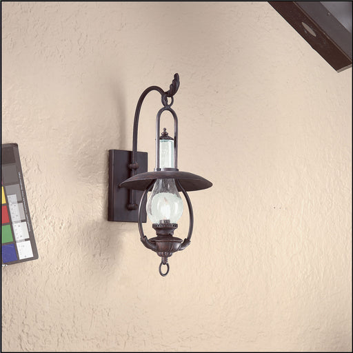 Troy Lighting - B9010-SFB - One Light Wall Lantern - La Grange - Old Bronze