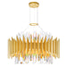 CWI Lighting - 1247P20-12-602 - 12 Light Chandelier - Cityscape - Satin Gold