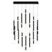 CWI Lighting - 1262P32-14-101 - LED Chandelier - Flute - Black