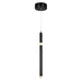 CWI Lighting - 1262P5-1-101 - LED Pendant - Flute - Black