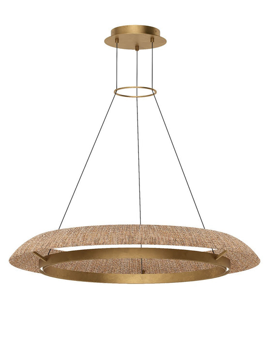 Visual Comfort Modern - SLCH55827NTHAB - LED Chandelier - Noa - Hand Rubbed Antique Brass