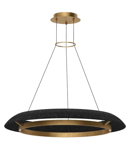 Visual Comfort Modern - SLCH55827WBKHAB - LED Chandelier - Noa - Hand Rubbed Antique Brass