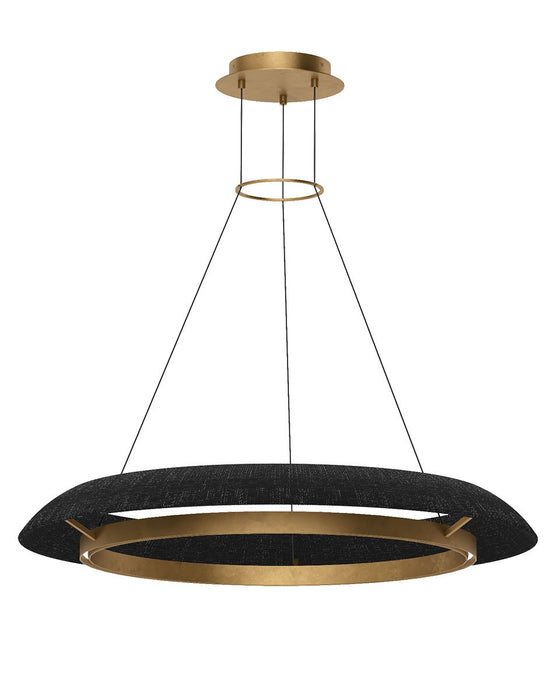 Visual Comfort Modern - SLCH55827WBKHAB - LED Chandelier - Noa - Hand Rubbed Antique Brass