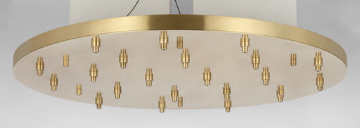 Canopy Hand Rubbed Antique Brass