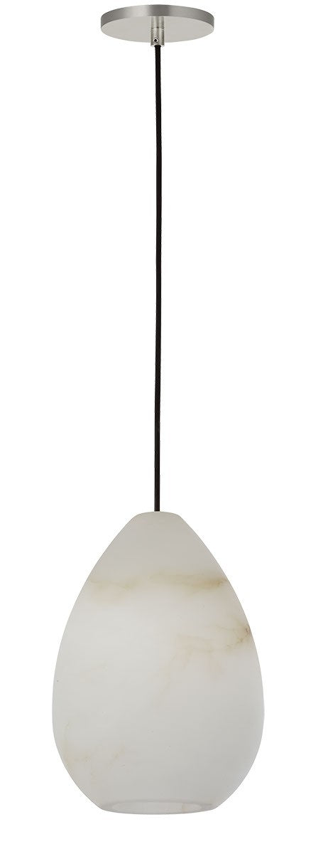 Visual Comfort Modern - SLPD544ALBN - One Light Pendant - Alina - Polished Nickel