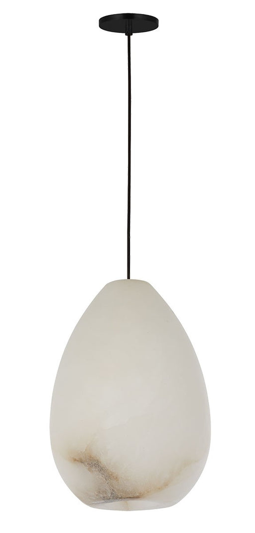 Visual Comfort Modern - SLPD545ALBB - One Light Pendant - Alina - Nightshade Black