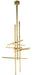 Visual Comfort Modern - SLPD56327CCHAB - LED Pendant - Cityscape - Hand Rubbed Antique Brass