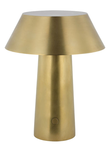 Sesa LED Table Lamp Hand Rubbed Antique Brass