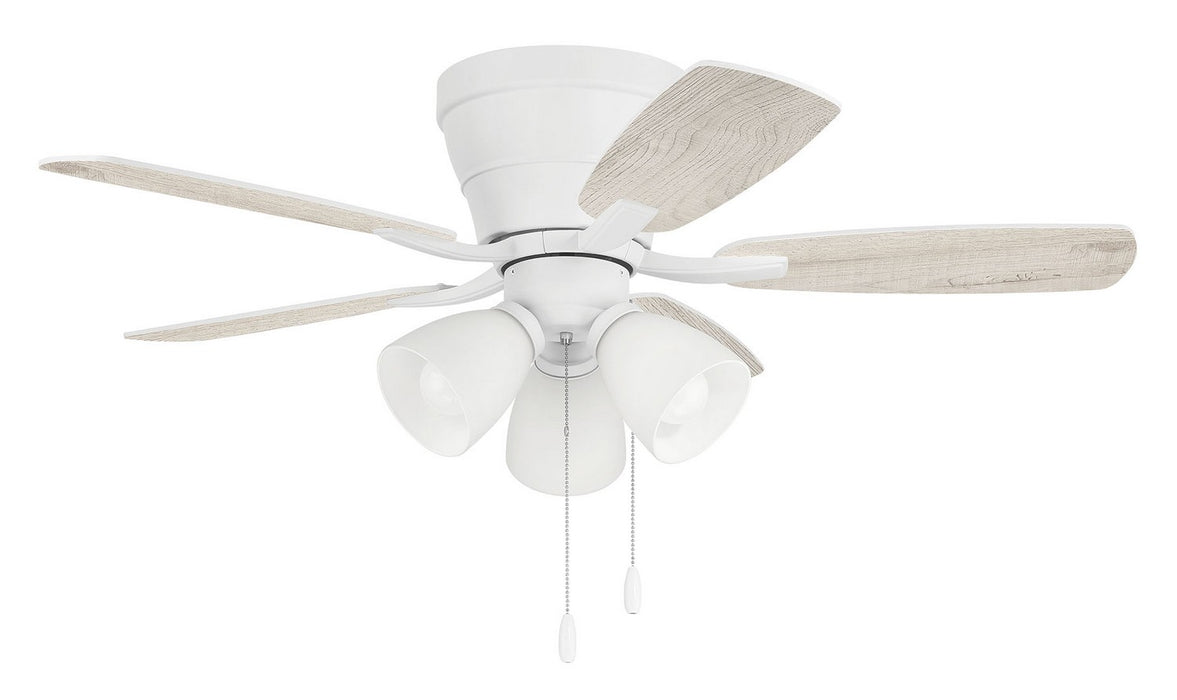 Craftmade - WHL42W5C3 - 42"Ceiling Fan - Wheeler 42 3-Light - White