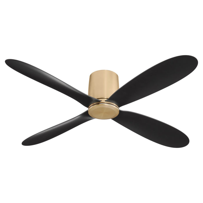 Quorum - 3-124-40 - 56"Ceiling Fan - Myriad - Aged Brass