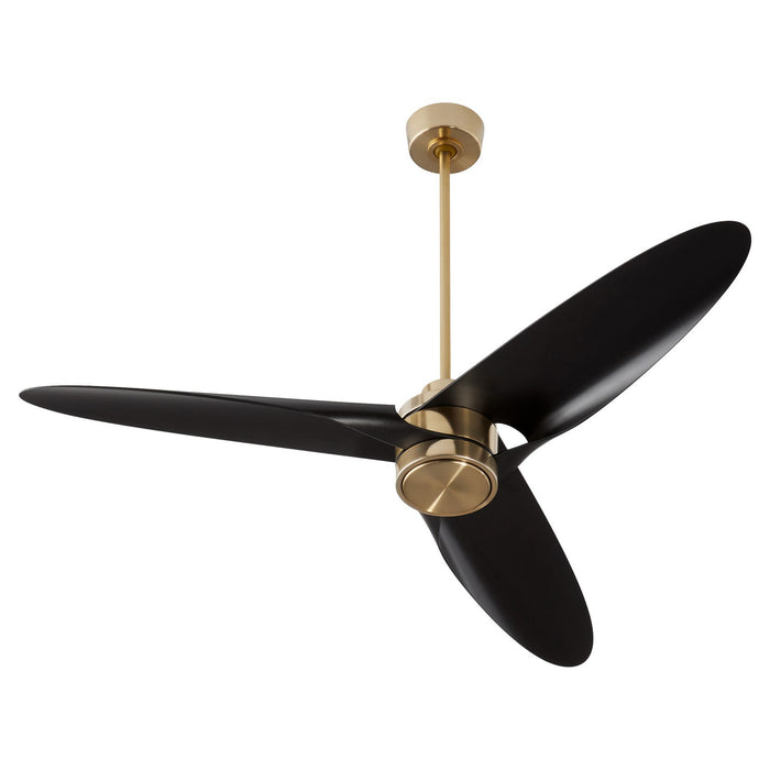 Quorum - 3-127-40 - 60"Ceiling Fan - Xega - Aged Brass