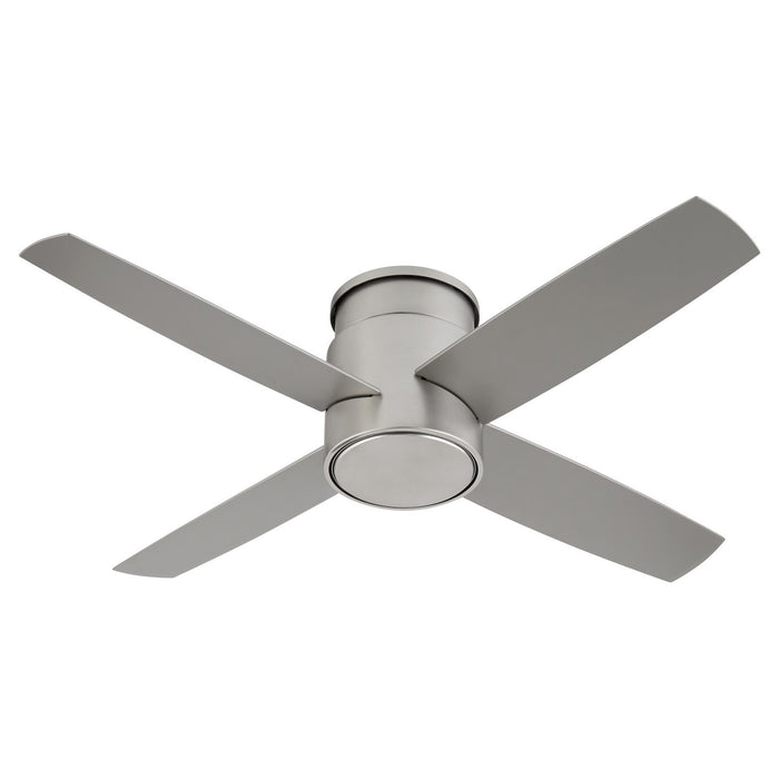 Quorum - 3-128-24 - 44"Ceiling Fan - Oslo Hugger - Satin Nickel