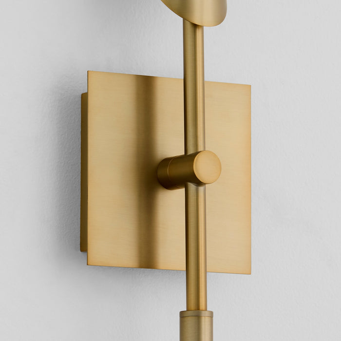 Quorum - 3-405-40 - LED Wall Sconce - Pivot - Aged Brass