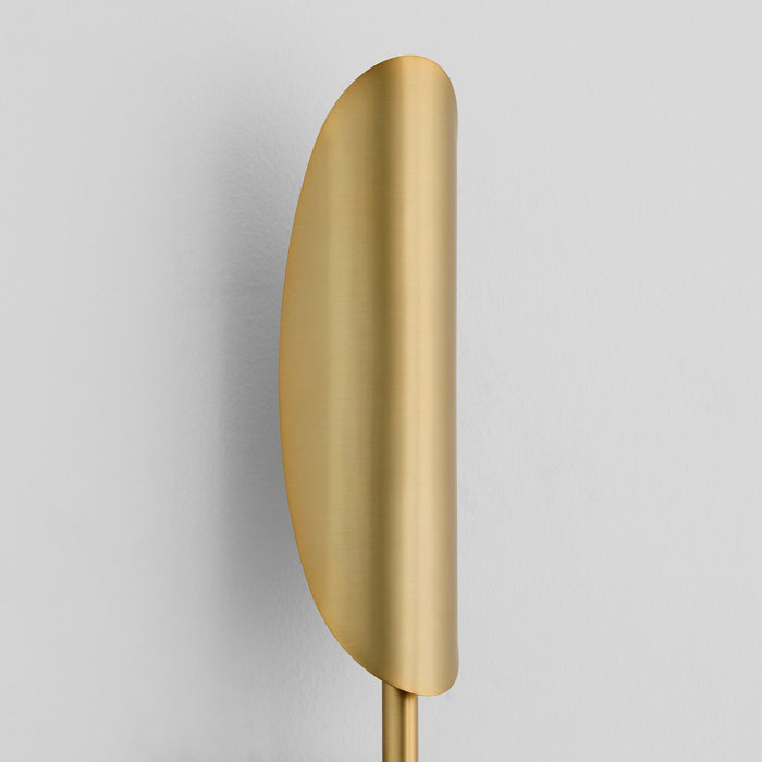 Oxygen - 3-405-40 - LED Wall Sconce - Pivot - Aged Brass