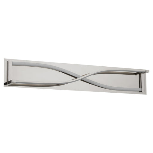 Hyperion LED Vanity Polished Nickel