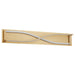 Quorum - 3-5007-40 - LED Vanity - Hyperion - Aged Brass