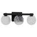 Quorum - 3-5052-15 - LED Vanity - Axiom - Black