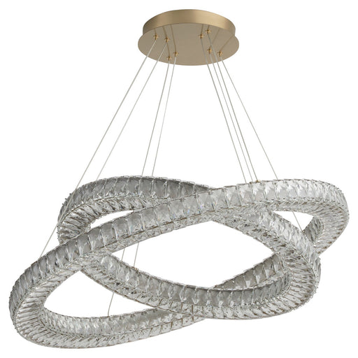 Élan LED Pendant Aged Brass