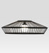 Meyda Tiffany - 236964 - LED Flushmount - Cilindro - Solar Black