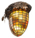 Meyda Tiffany - 246867 - Two Light Wall Sconce - Oak Leaf & Acorn - Antique Copper