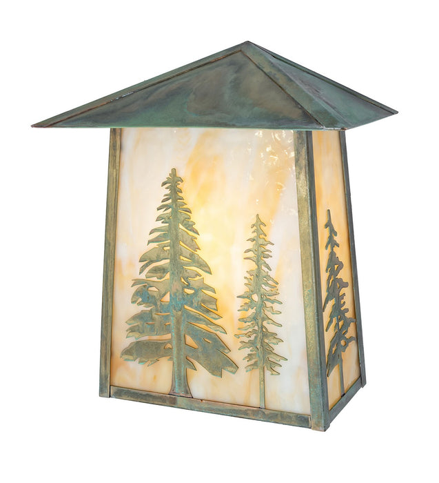 Meyda Tiffany - 269425 - One Light Wall Sconce - Stillwater - Verdigris