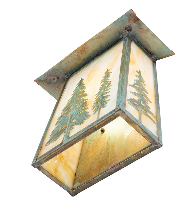 Meyda Tiffany - 269425 - One Light Wall Sconce - Stillwater - Verdigris