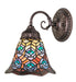 Meyda Tiffany - 270799 - One Light Wall Sconce - Tiffany Peacock Feather