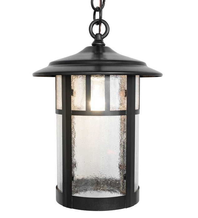 Meyda Tiffany - 271410 - One Light Pendant - Fulton - Craftsman Brown